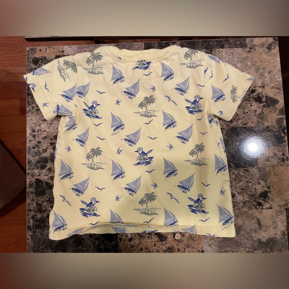 Toddler Boys Polo Ralph Lauren Short Sleeve Shirt - Picture 4 of 7